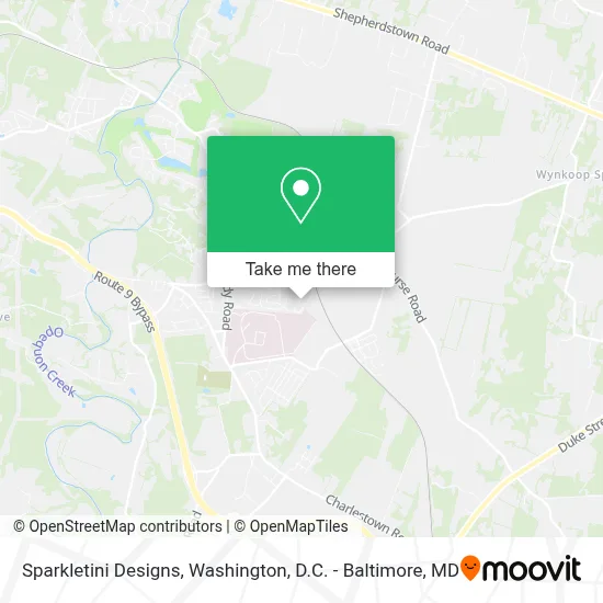 Sparkletini Designs map