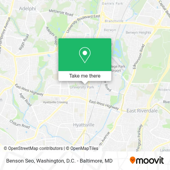Benson Seo map