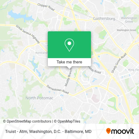 Truist - Atm map