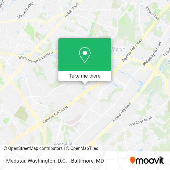 Medstar map