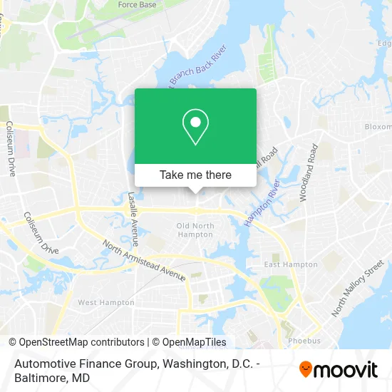 Automotive Finance Group map