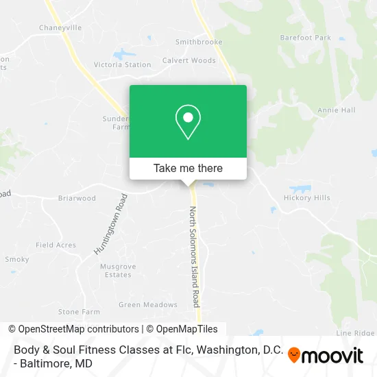 Body & Soul Fitness Classes at Flc map