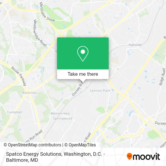 Spatco Energy Solutions map