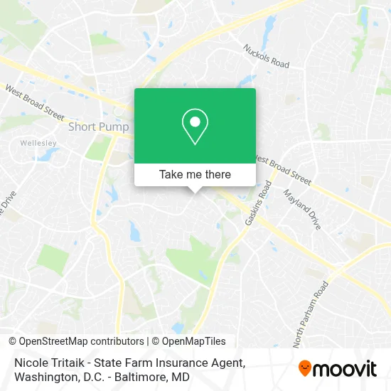 Nicole Tritaik - State Farm Insurance Agent map