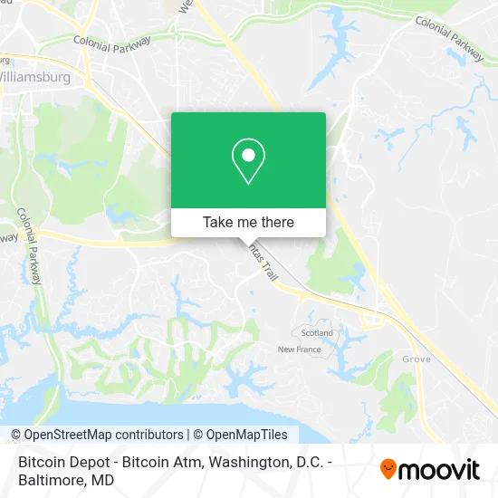 Bitcoin Depot - Bitcoin Atm map