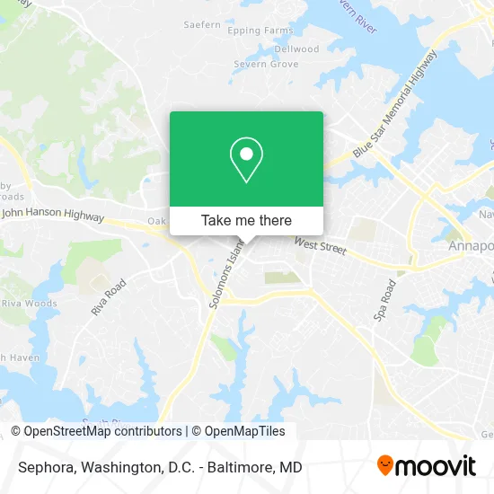 Sephora map