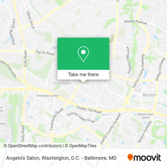 Angelo's Salon map