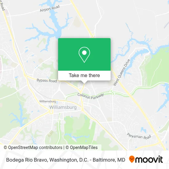 Bodega Rio Bravo map
