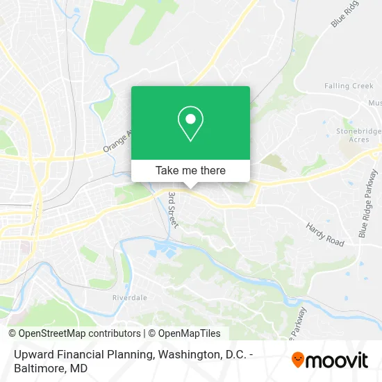 Upward Financial Planning map