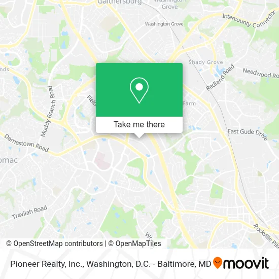Pioneer Realty, Inc. map