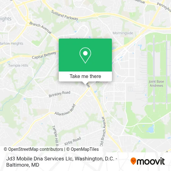Jd3 Mobile Dna Services Llc map