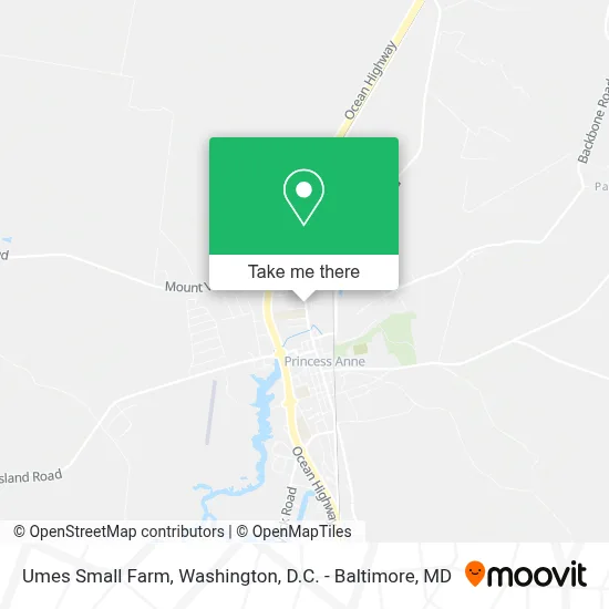 Umes Small Farm map