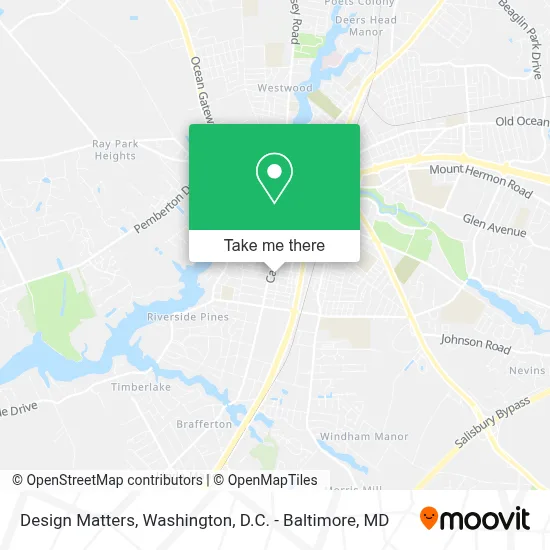 Design Matters map