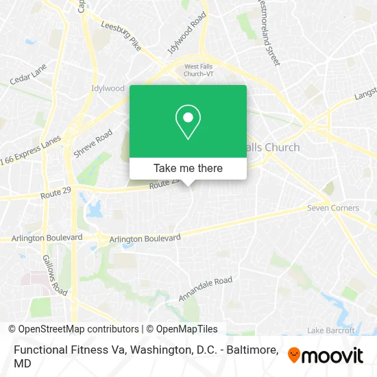 Functional Fitness Va map
