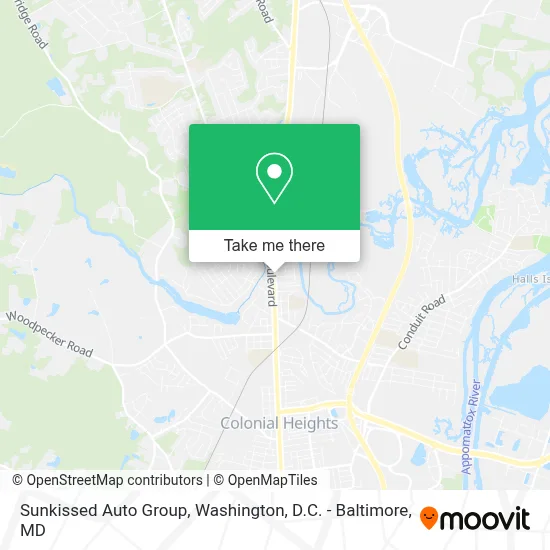 Sunkissed Auto Group map