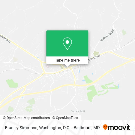 Bradley Simmons map