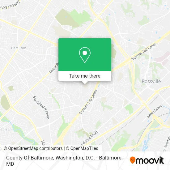 County Of Baltimore map