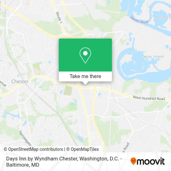 Days Inn by Wyndham Chester map