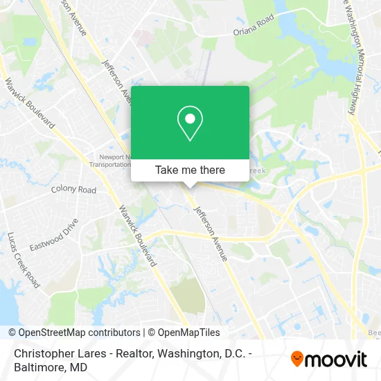 Christopher Lares - Realtor map