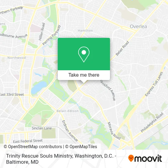 Trinity Rescue Souls Ministry map