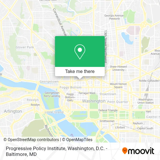Progressive Policy Institute map