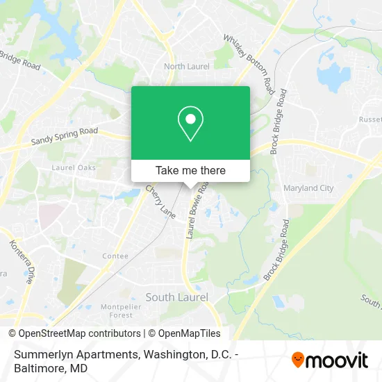 Summerlyn Apartments map