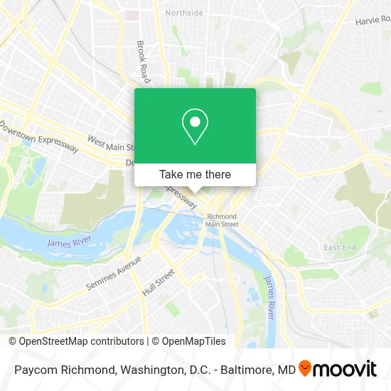 Paycom Richmond map