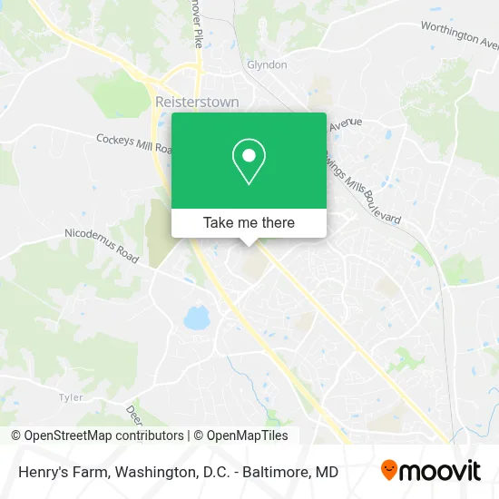 Henry's Farm map