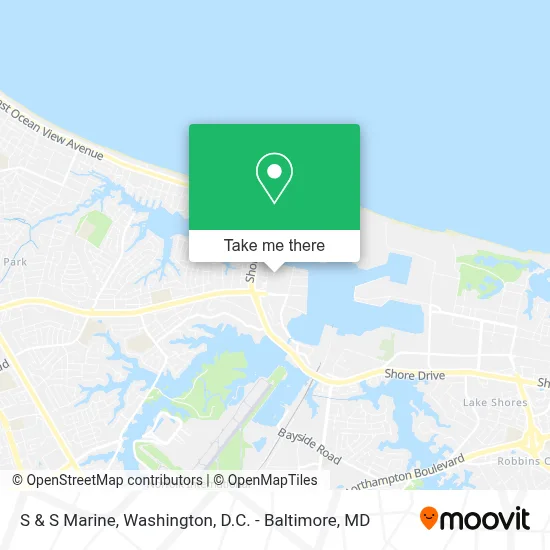 S & S Marine map