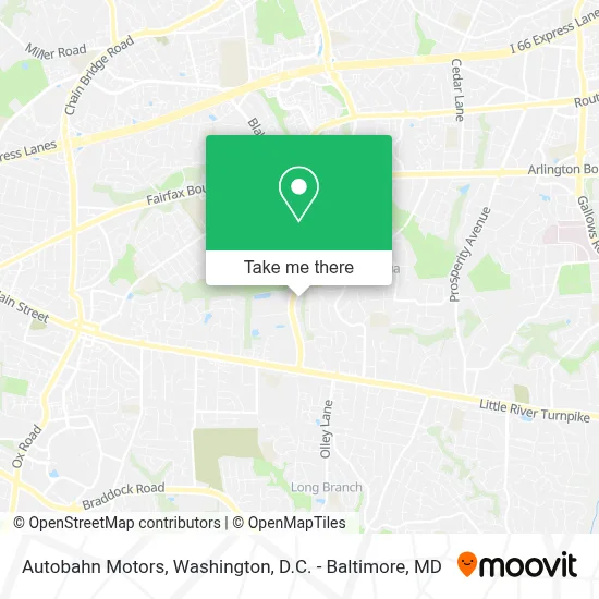 Autobahn Motors map