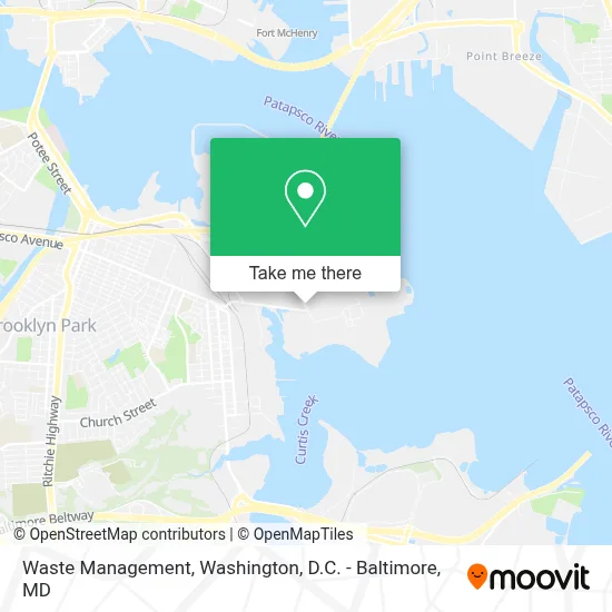 Waste Management map