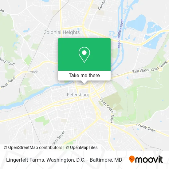 Lingerfelt Farms map