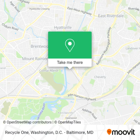 Recycle One map