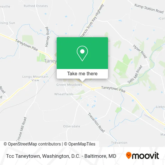 Tcc Taneytown map