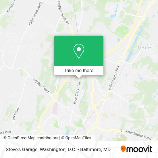 Steve's Garage map