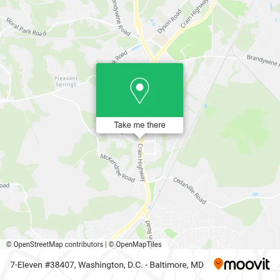 7-Eleven #38407 map