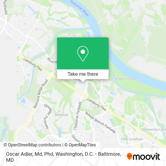 Oscar Adler, Md, Phd map
