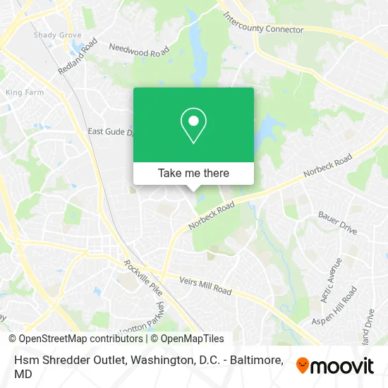 Hsm Shredder Outlet map