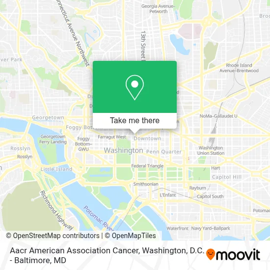 Aacr American Association Cancer map