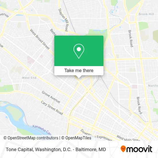 Tone Capital map