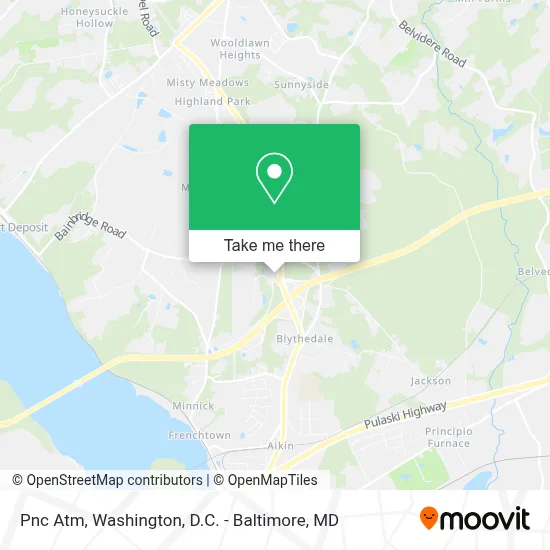 Pnc Atm map