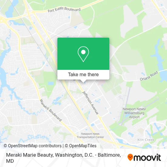Meraki Marie Beauty map