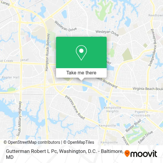 Gutterman Robert L Pc map