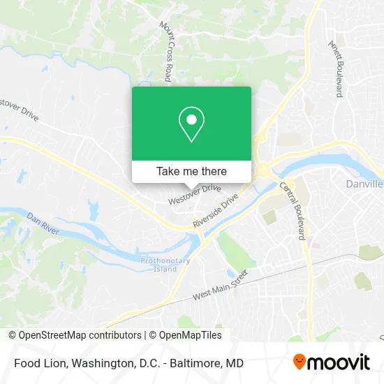Food Lion map