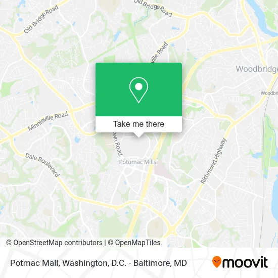 Potmac Mall map