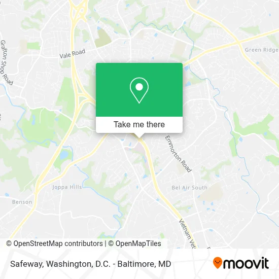 Safeway map
