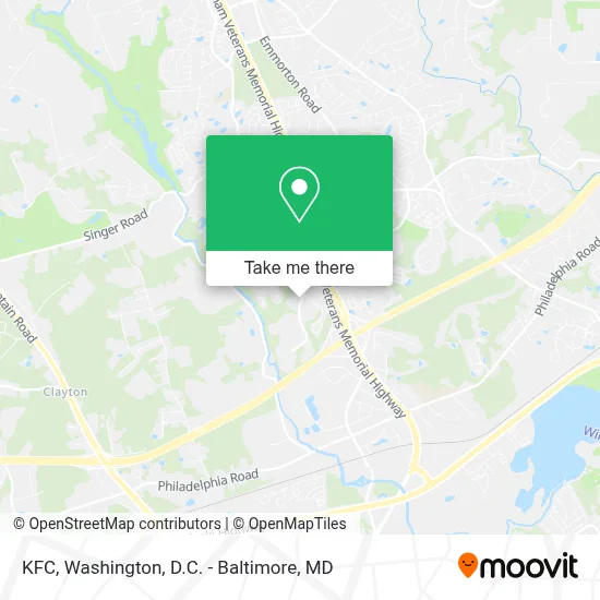 Kfc map