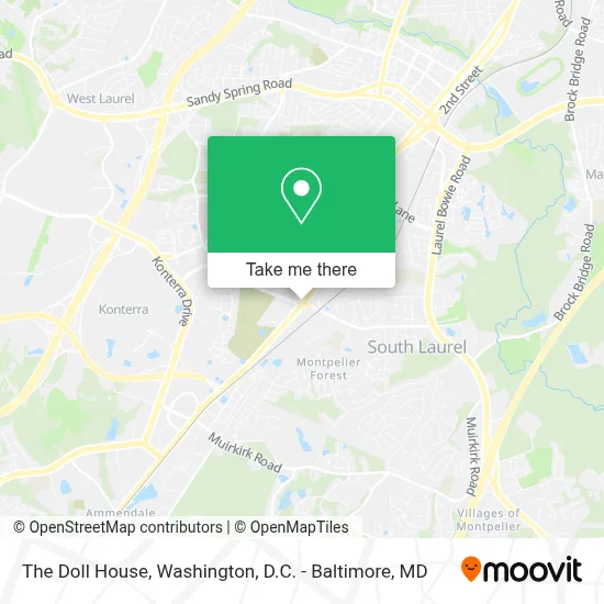 The Doll House map