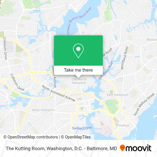 The Kutting Room map