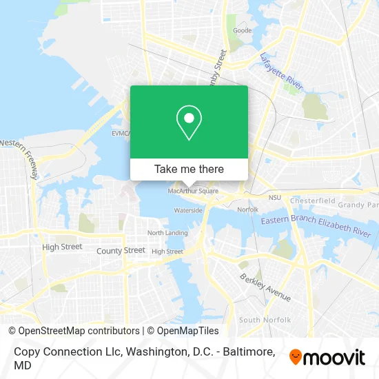 Copy Connection Llc map